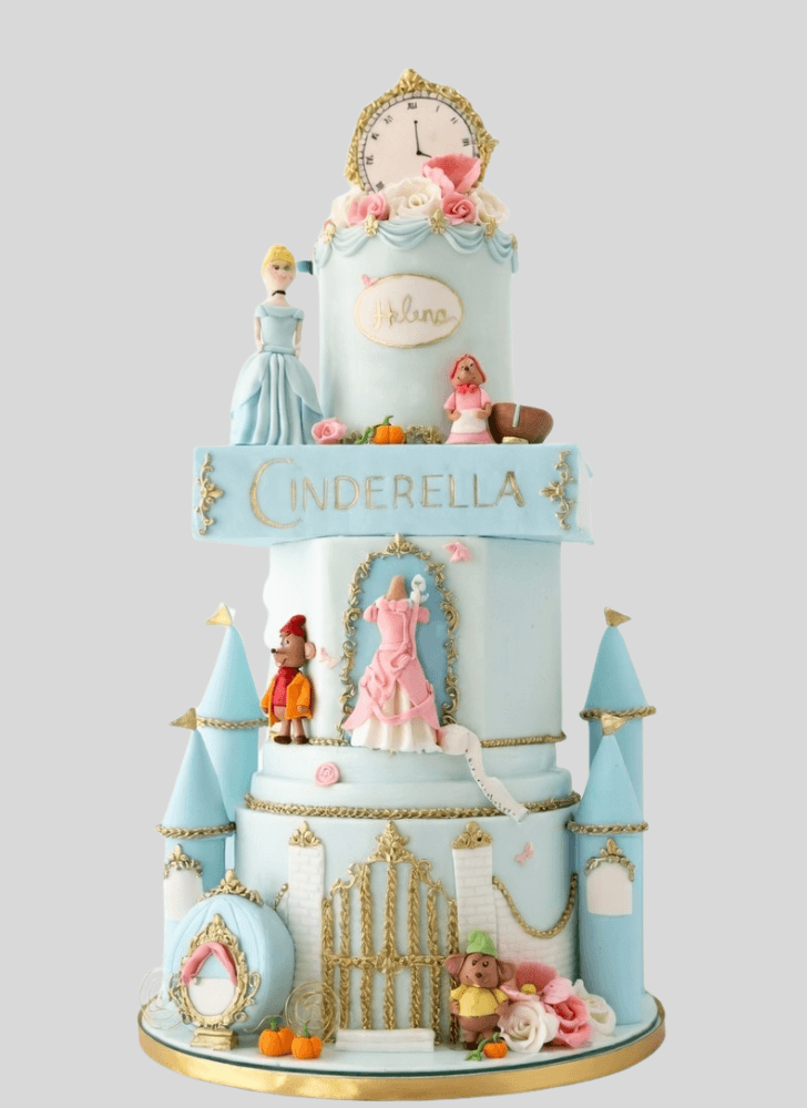 Adorable Cinderella Cake
