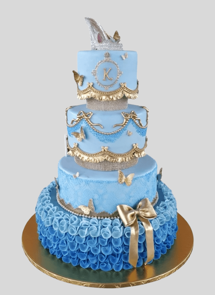 Alluring Cinderella Cake