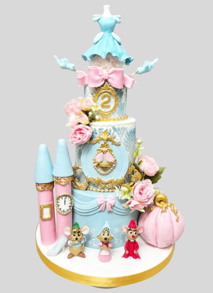 Beauteous Cinderella Cake