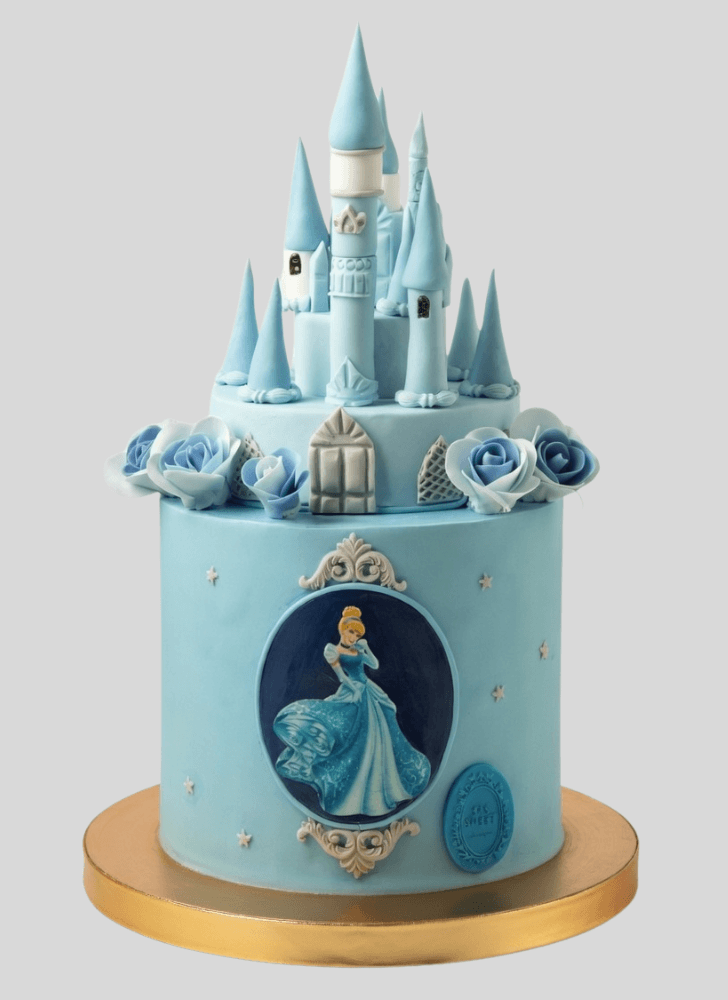 Delicate Cinderella Cake