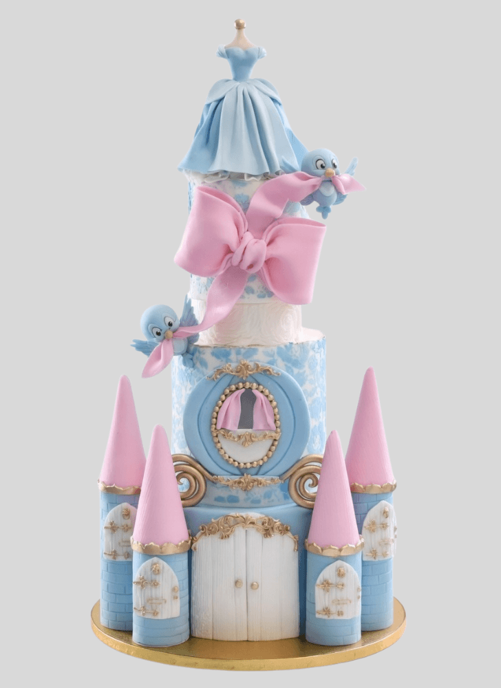 Enthralling Cinderella Cake