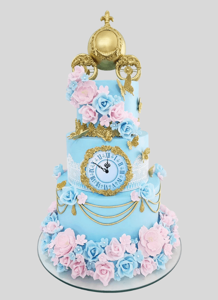 Mesmeric Cinderella Cake