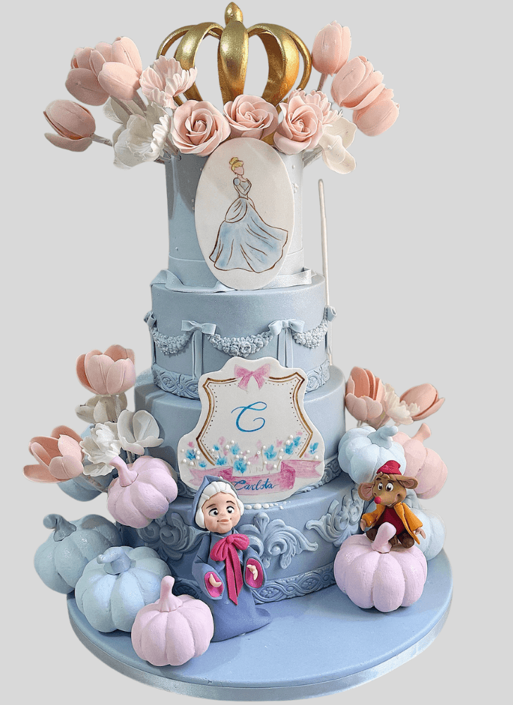 Pleasing Cinderella Cake