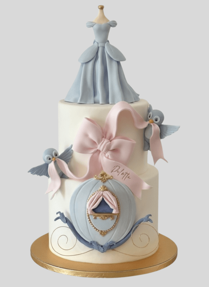 Pretty Cinderella Cake