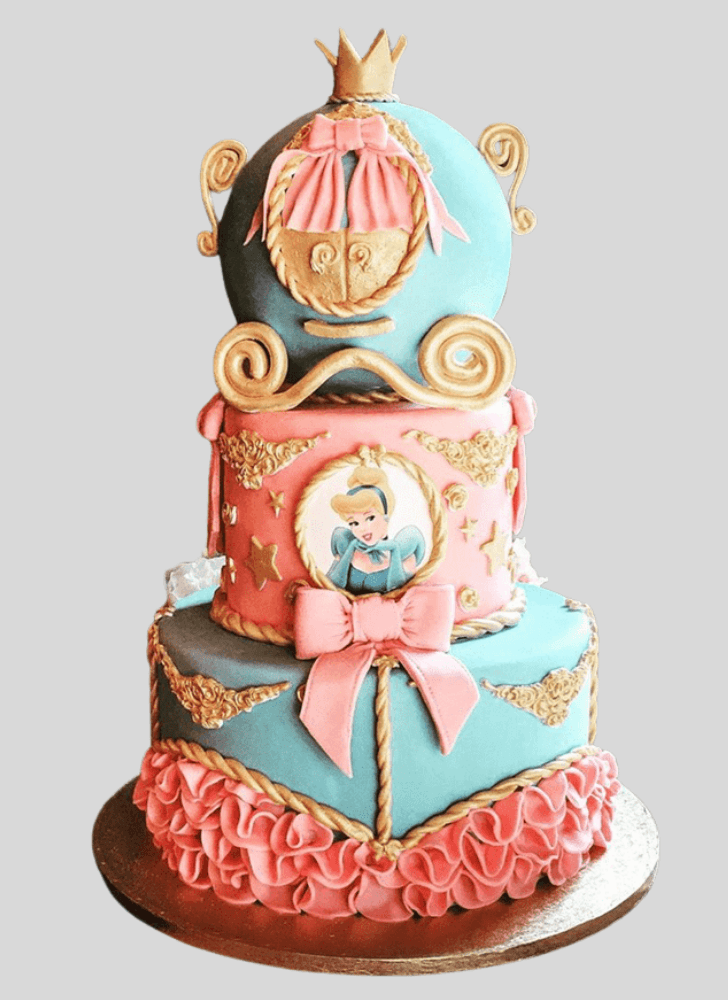 Shapely Cinderella Cake