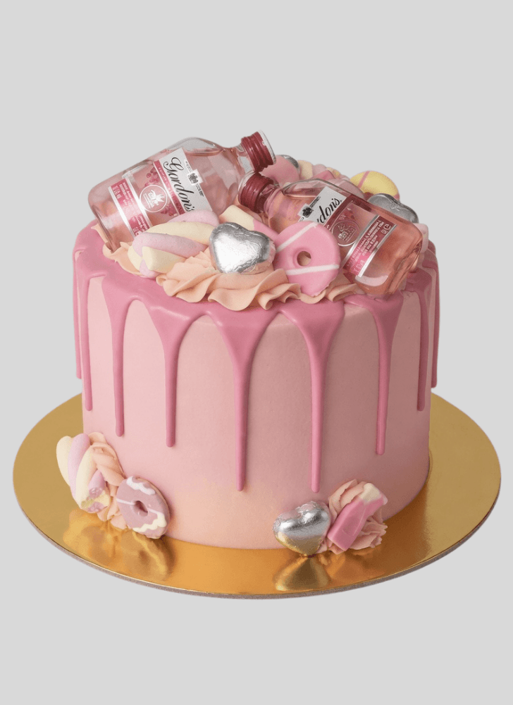 Shapely Drip Cake