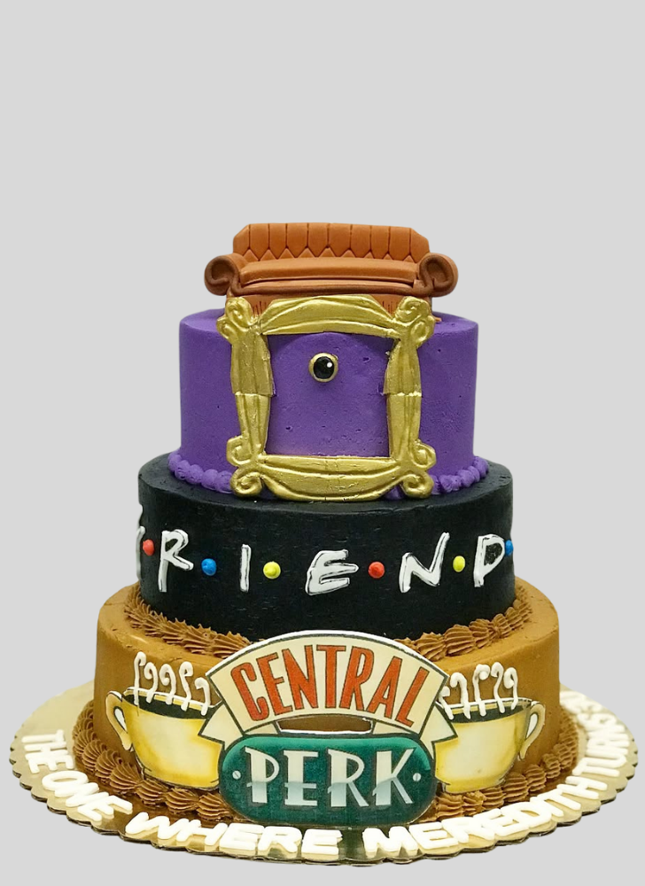 Appealing Friends Cake