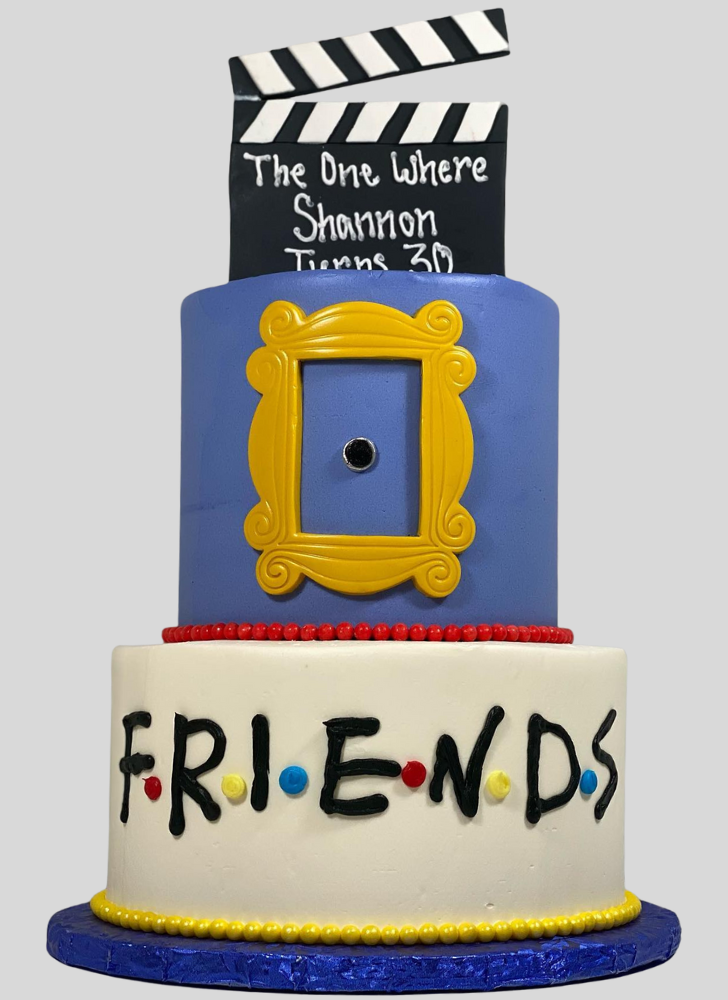 Beauteous Friends Cake