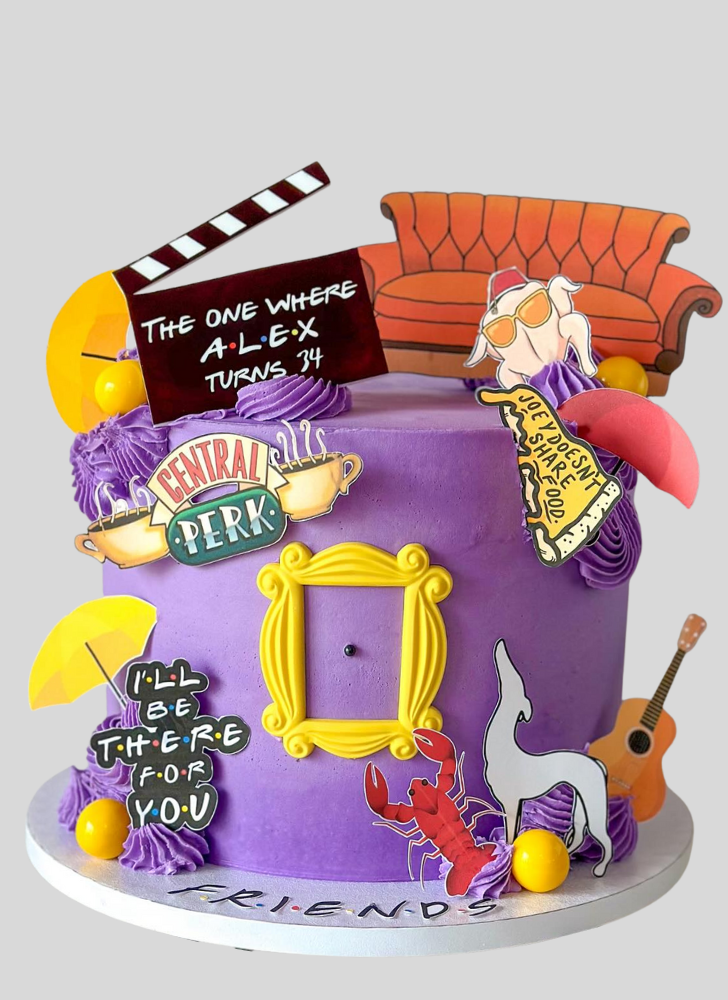 Bewitching Friends Cake