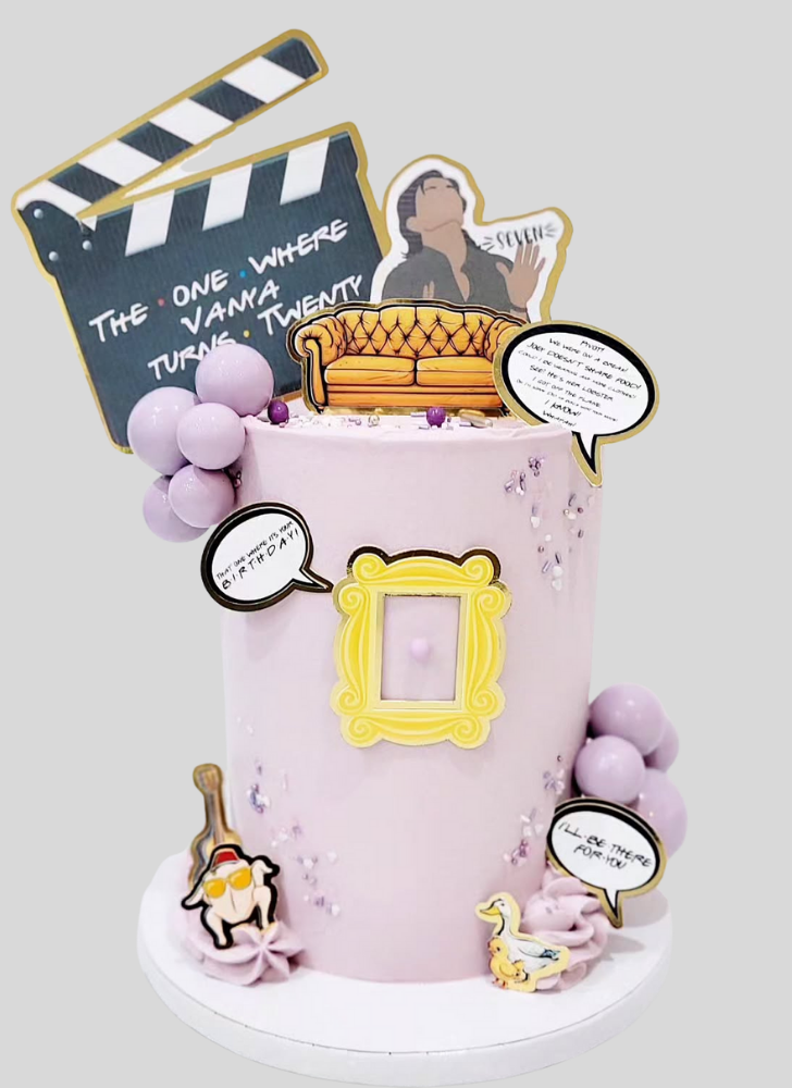 Delightful Friends Cake