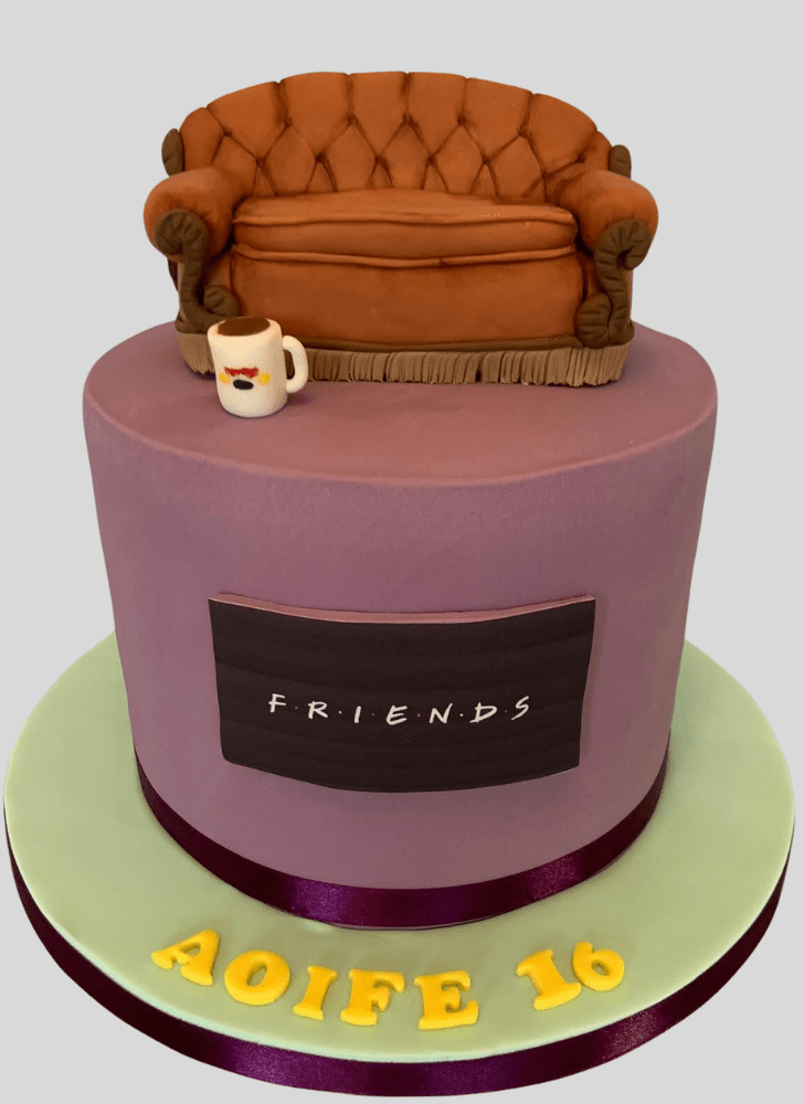 Elegant Friends Cake