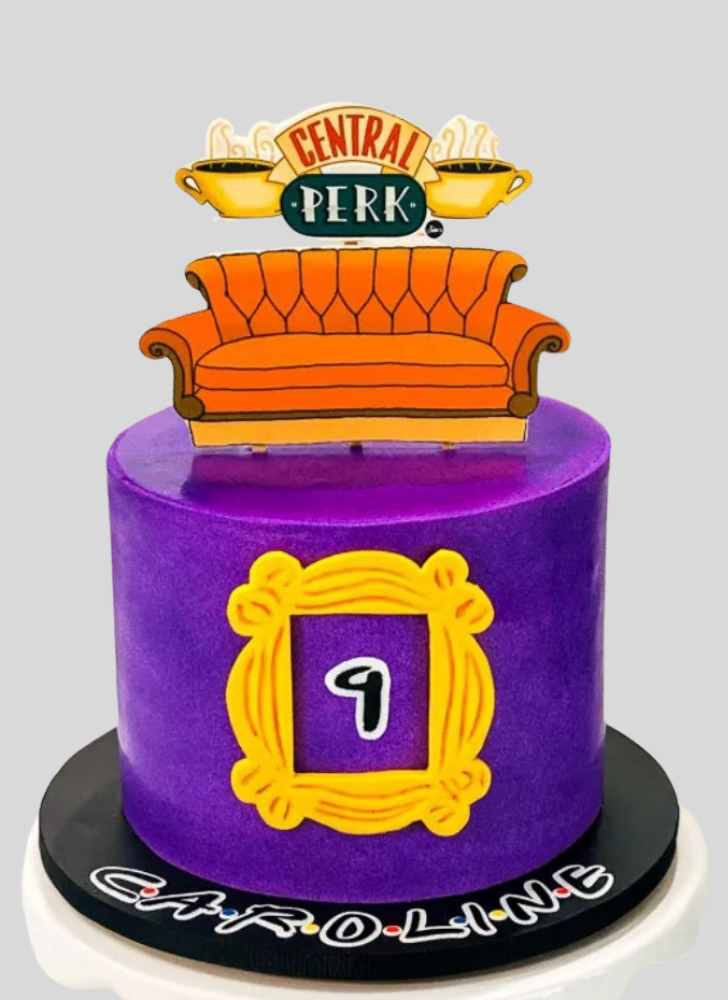 Exquisite Friends Cake