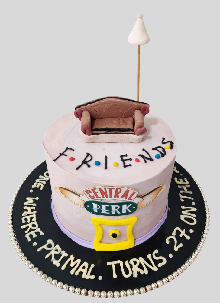 Inviting Friends Cake
