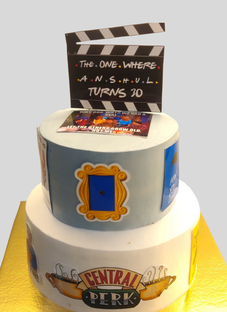 Radiant Friends Cake