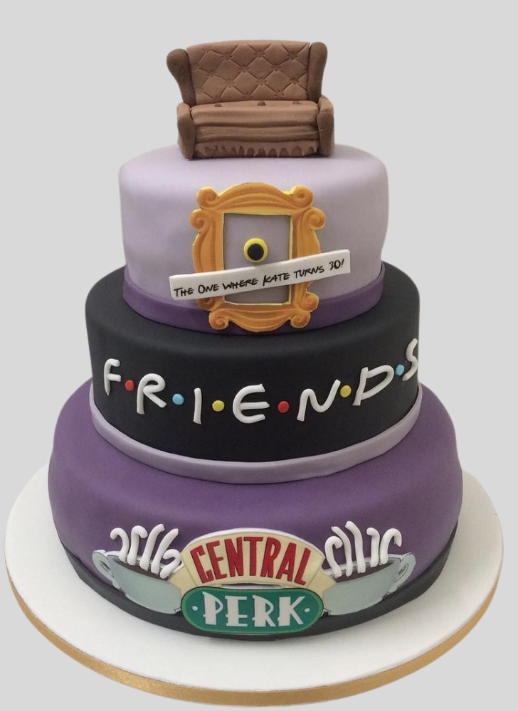 Ravishing Friends Cake