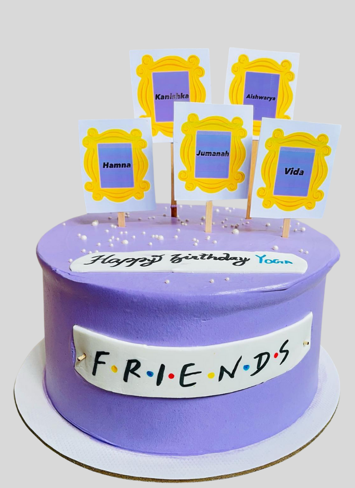 Superb Friends Cake