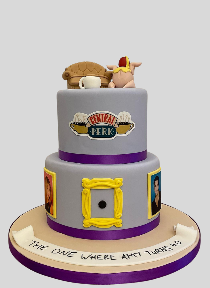 Tempting Friends Cake