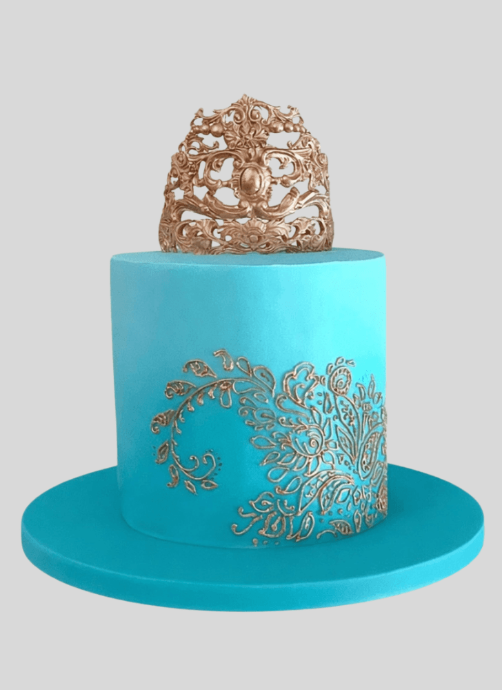 Adorable Henna Cake