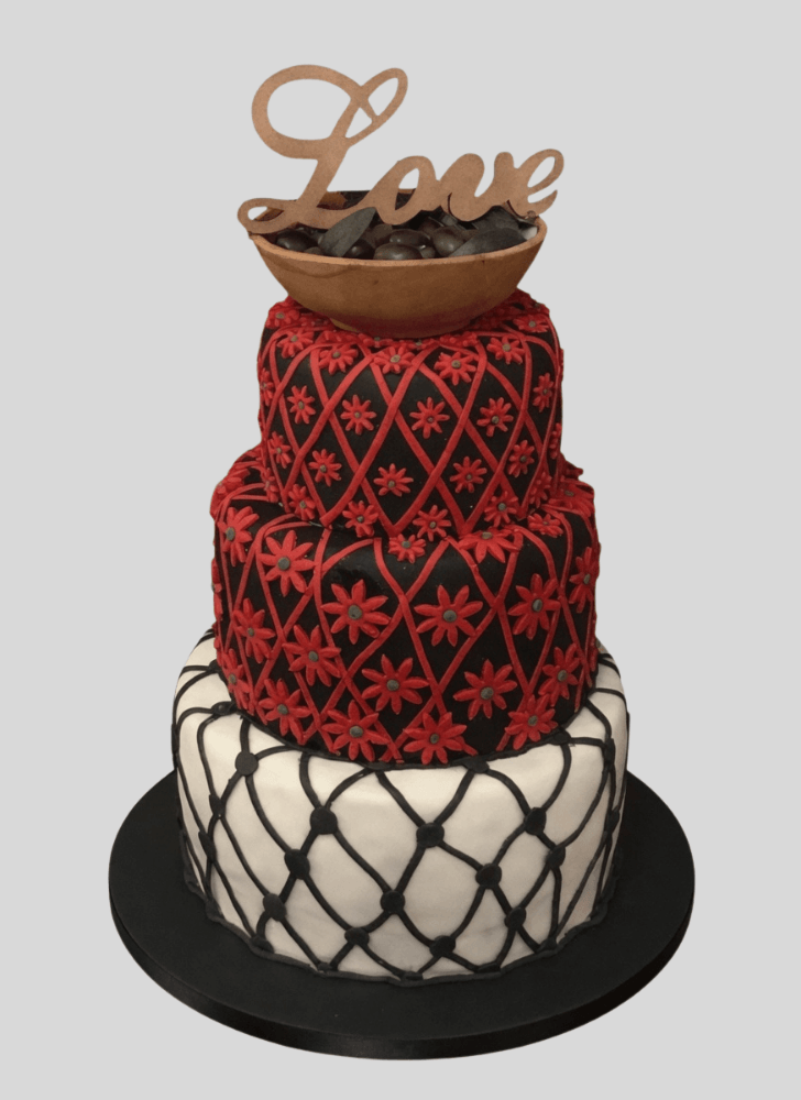 Classy Henna Cake