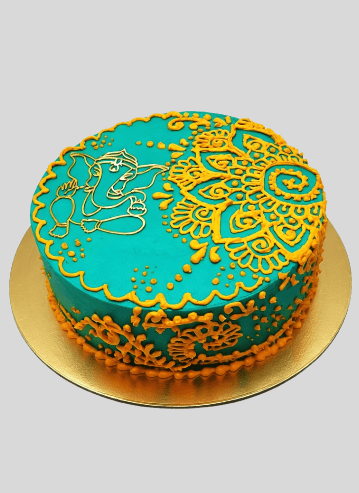 Cute Henna Cake