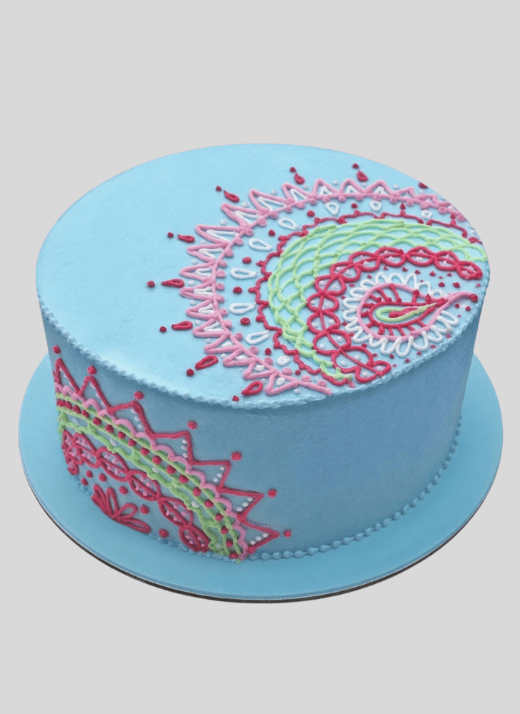 Delicate Henna Cake