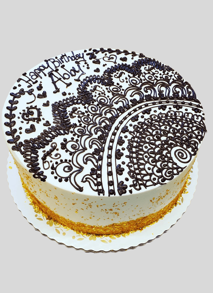 Exquisite Henna Cake