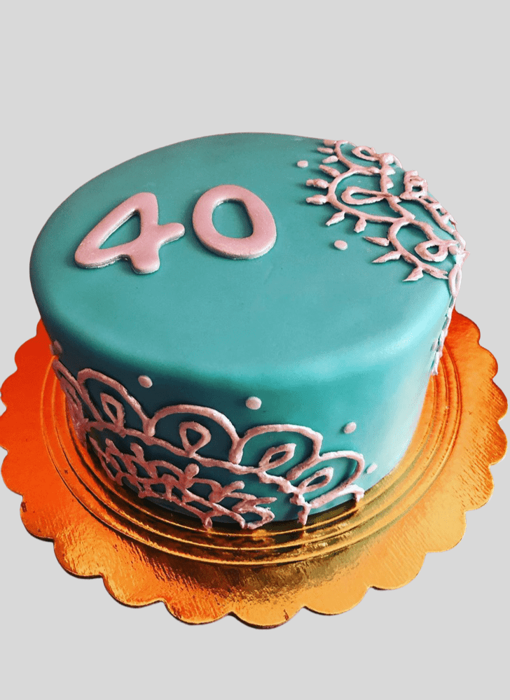 Graceful Henna Cake