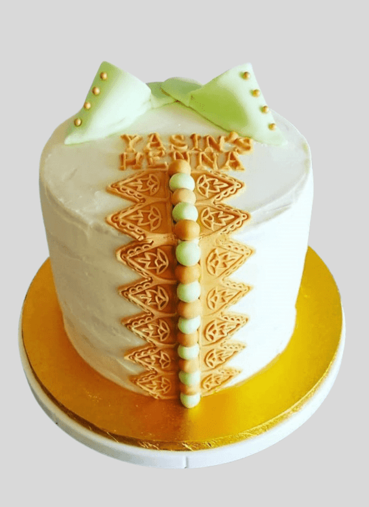 Handsome Henna Cake