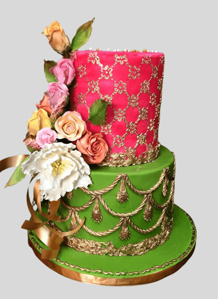 Mesmeric Henna Cake