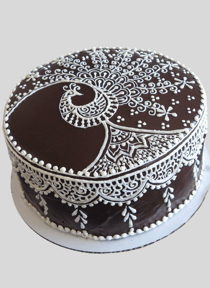 Pleasing Henna Cake