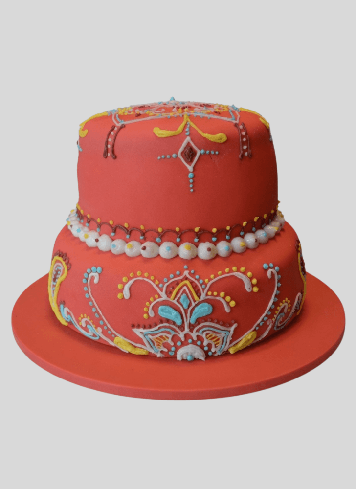 Slightly Henna Cake