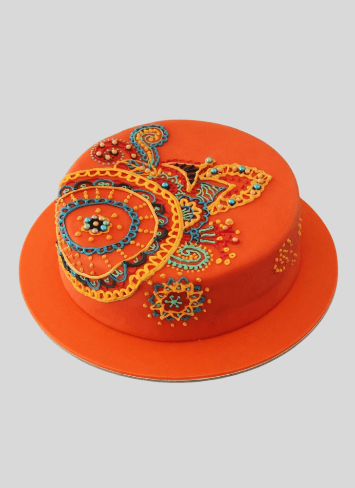 Stunning Henna Cake