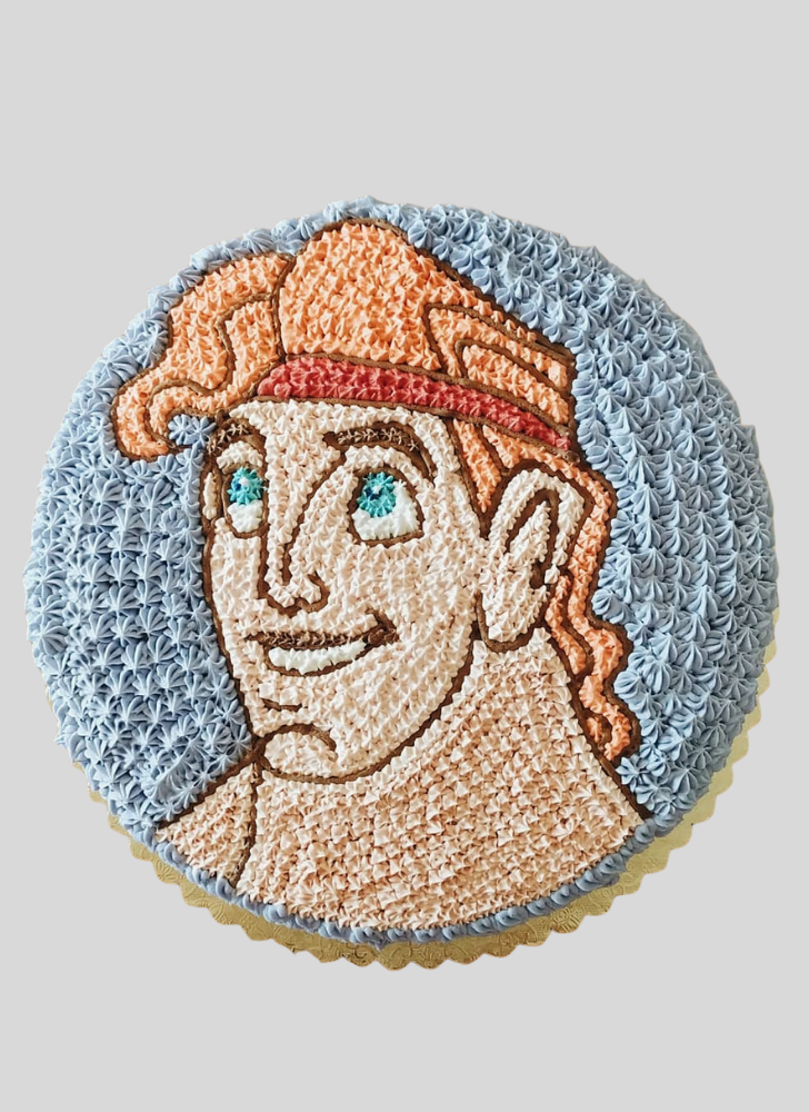 Cute Hercules Cake
