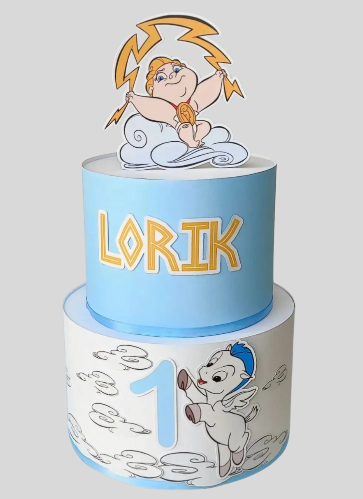 Enthralling Hercules Cake