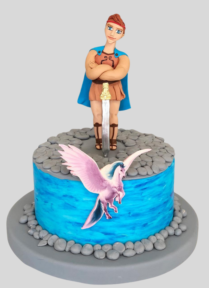 Pretty Hercules Cake