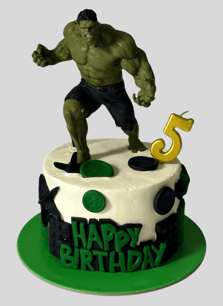 Bewitching Hulk Cake