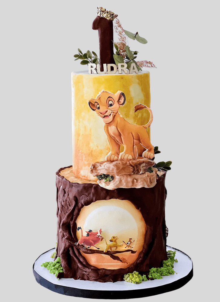 Bewitching Lion King Cake