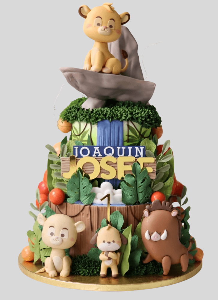 Divine Lion King Cake