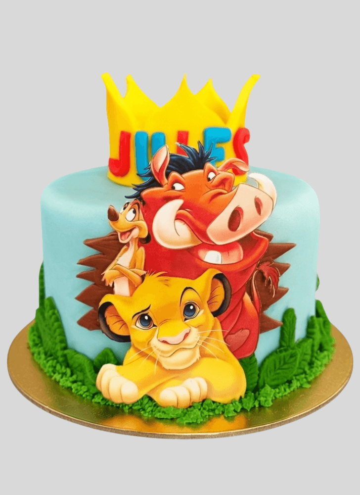 Excellent Lion King Cake
