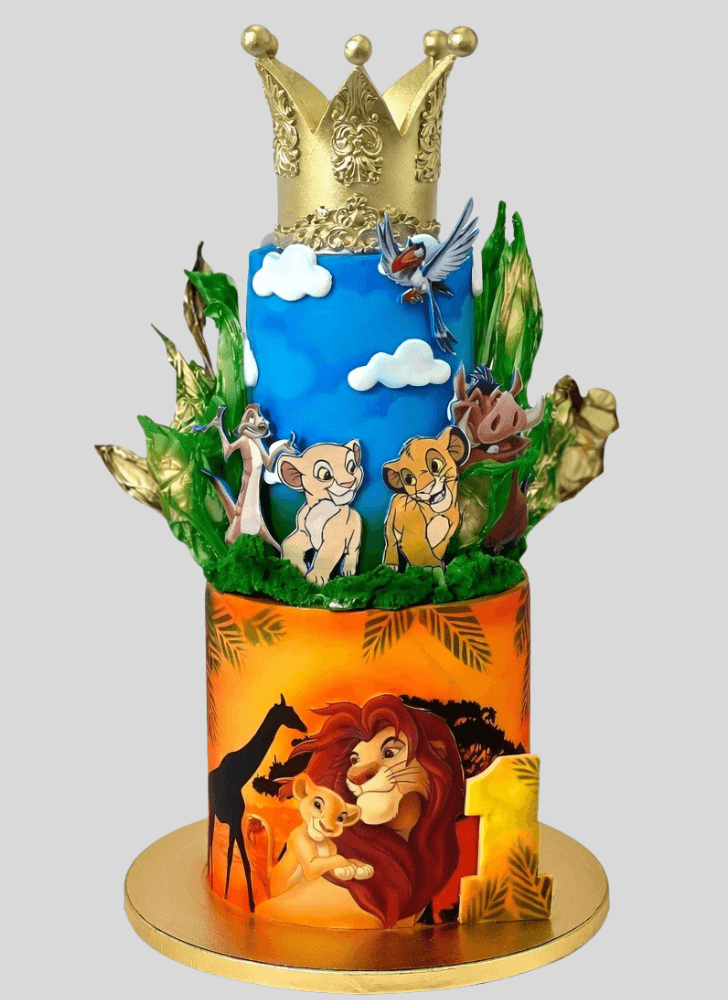 Nice Lion King Cake