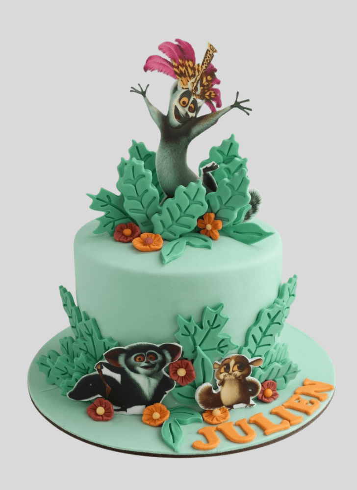 Admirable Madagascar Cake Design