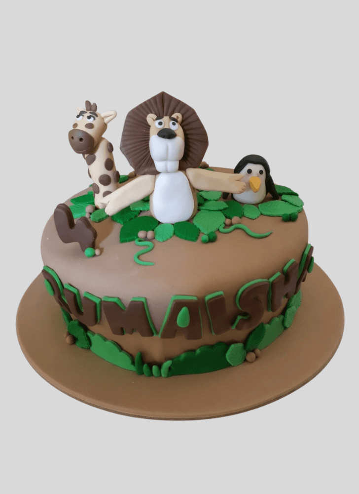 Pretty Madagascar Cake