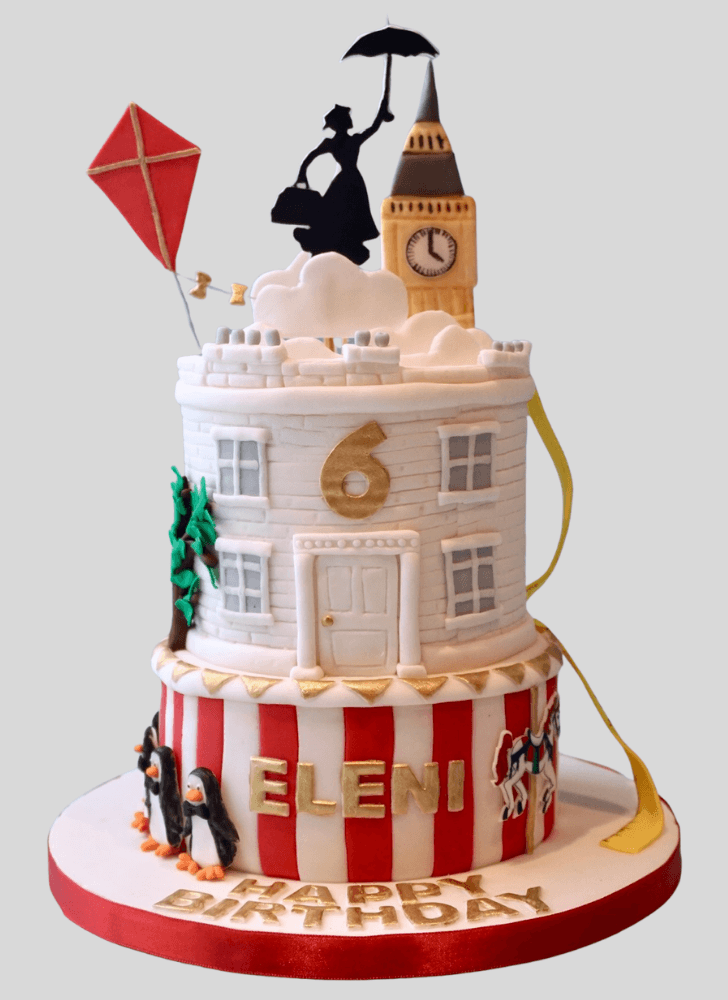 Adorable Mary Poppins Cake