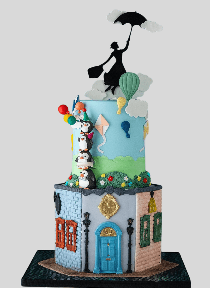 Bewitching Mary Poppins Cake