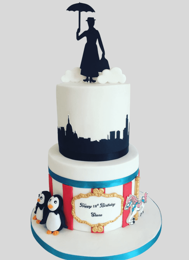 Captivating Mary Poppins Cake