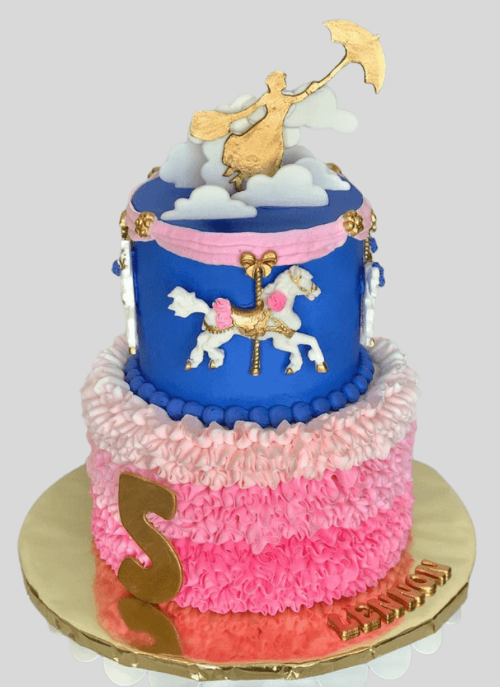 Classy Mary Poppins Cake