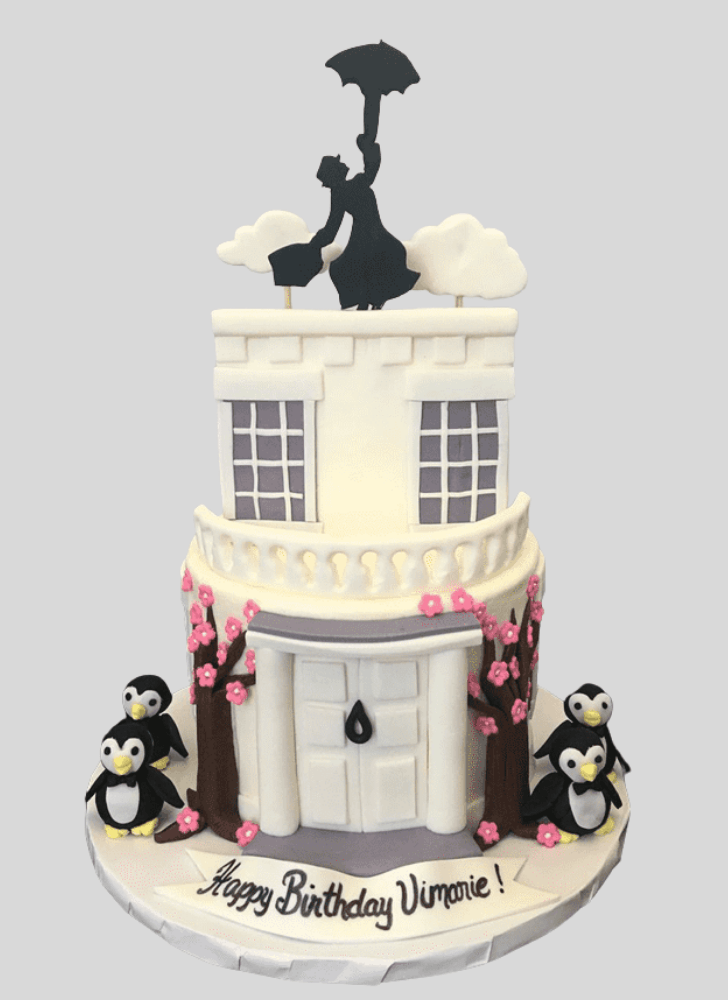 Delicate Mary Poppins Cake