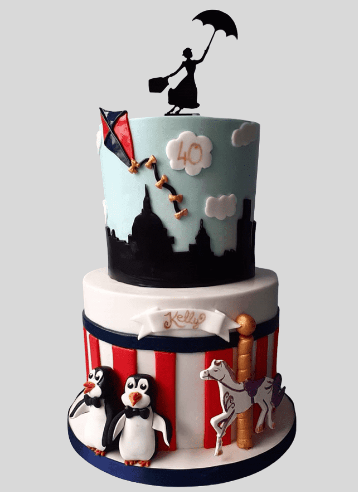 Exquisite Mary Poppins Cake