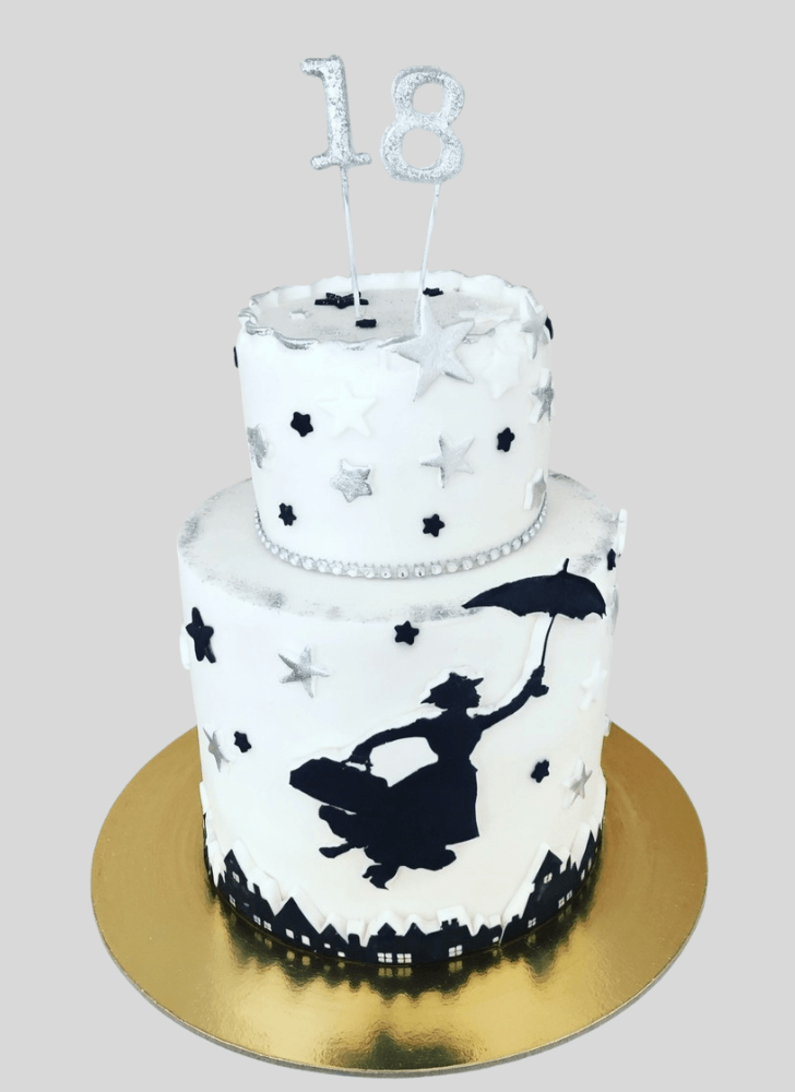 Pretty Mary Poppins Cake