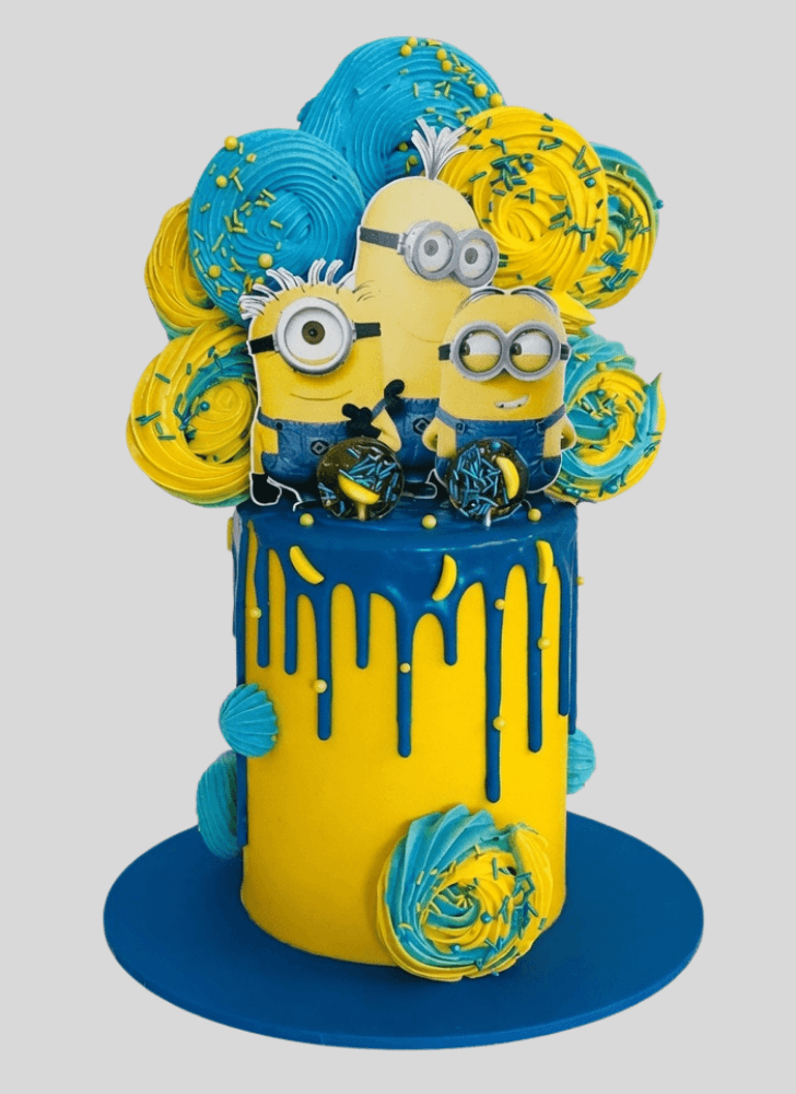 Angelic Minions Cake